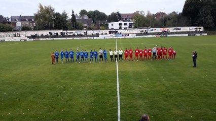 Entrée des joueurs 5è tour de la Coupe de France