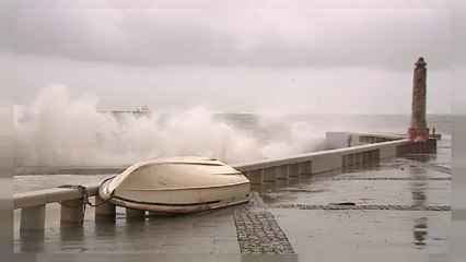 La tormenta Ana azota el noroeste de España y el norte de Portugal