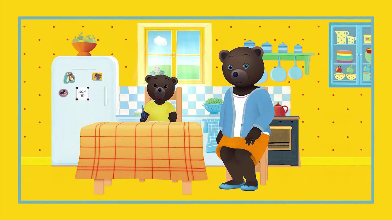 Petit Ours Brun - Comptine pour apprendre à découper avec des ciseaux