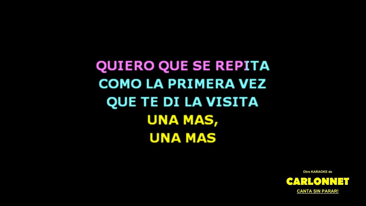 Un beso - Baby Rasta & Gringo (Karaoke)