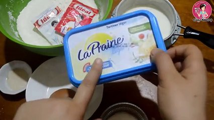 فطائر البريوش بالكريمة رخيصة بدون دلك وبدون مجهود راااائعين كالقطن