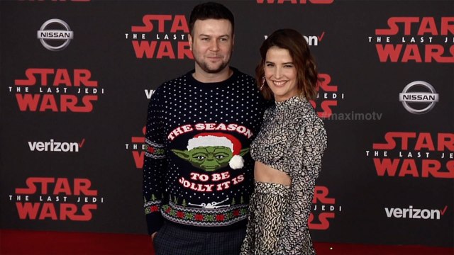 Cobie Smulders and Taran Killam Star Wars The Last Jedi World Premiere Red Carpet