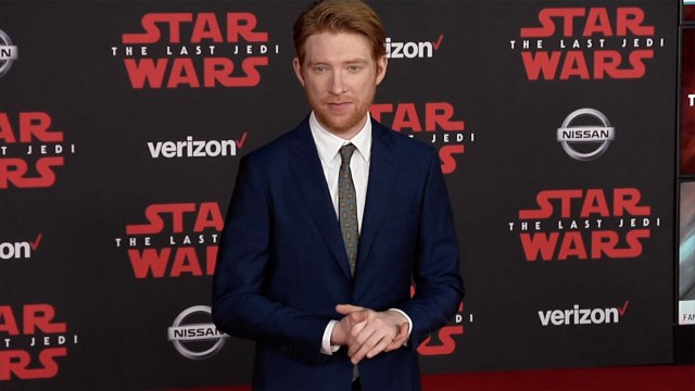 Domhnall Gleeson Star Wars The Last Jedi World Premiere Red Carpet