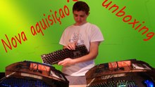 Atualizei um pouco o meu setup (unboxing teclado e rato motospeed)