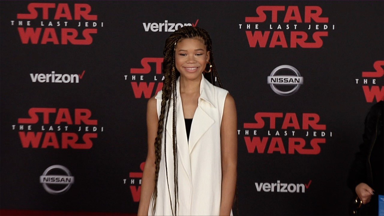 Storm Reid "Star Wars The Last Jedi" World Premiere Red Carpet