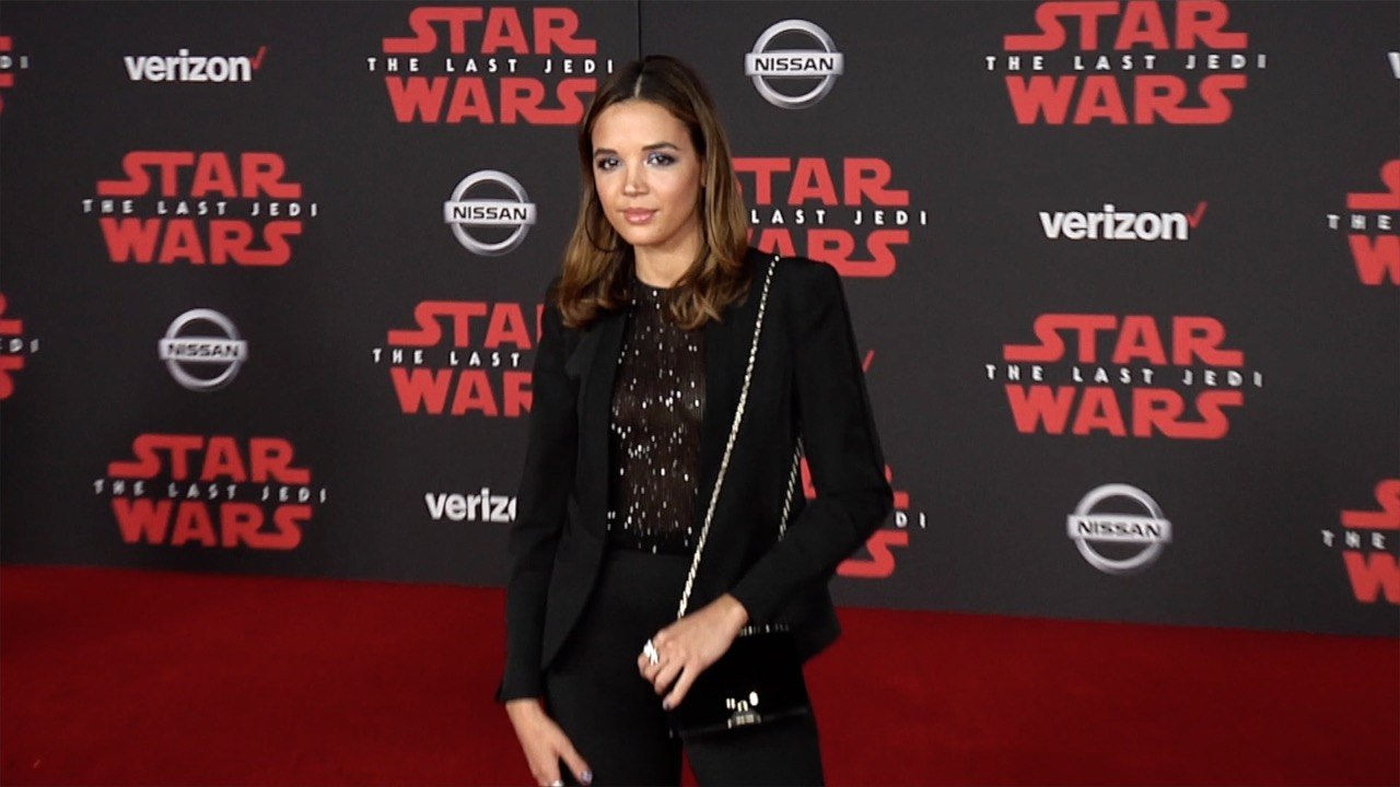 Georgie Flores "Star Wars The Last Jedi" World Premiere Red Carpet