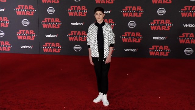Mason Cook Star Wars The Last Jedi World Premiere Red Carpet