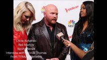 The Voice 13 Top 10 Interviews - Keisha Renee Chloe Kohanski and Red Marlow of Team Blake