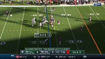 Adam Gotsis strips ball from Josh McCown and keeps it for fumble recovery