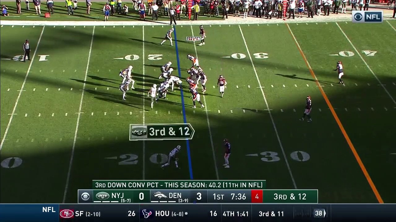 Adam Gotsis strips ball from Josh McCown and keeps it for fumble recovery