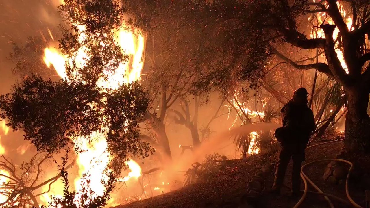 California's Thomas Fire Grows, Triggers New Evacuations