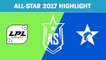Highlight: Siêu Sao Trung Quốc (LPL) vs Siêu Sao Hàn Quốc (LCK) - Bán kết All-Star 2017 Highlight