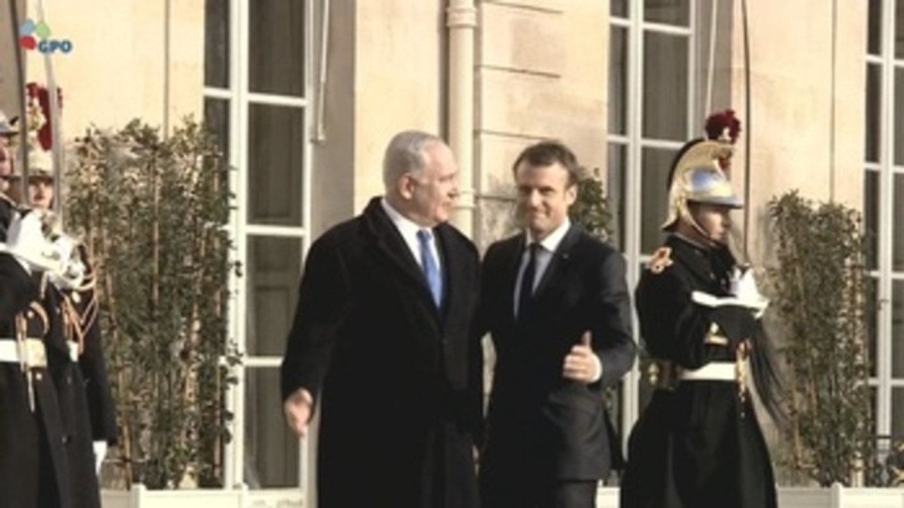 Macron pide a Netanyahu que congele la colonización como gesto para la paz