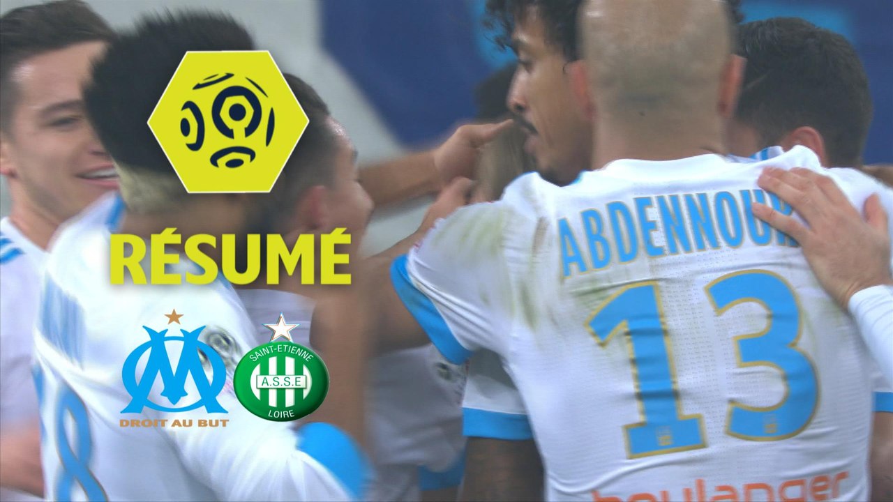 Olympique de Marseille - AS Saint-Etienne (3-0)  - Résumé - (OM-ASSE) / 2017-18