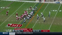 Arizona Cardinals tight end Jermaine Gresham breaks away from pair of tacklers to pick up 21 yards