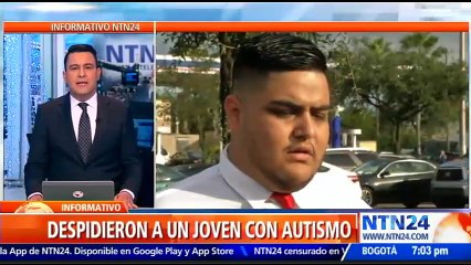 Joven hondureño con autismo leve fue despedido de un reconocido restaurante de comida rápida a los cuatro días de ser contratado en Miami