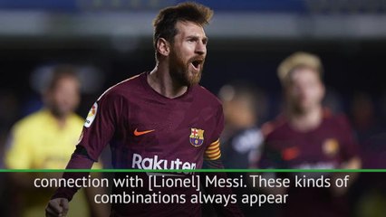 Alba and Messi connection important - Valverde