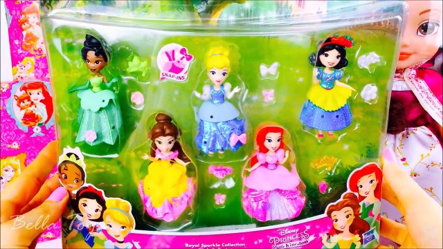 GIFT OPENING! SURPRISE PRESENT DISNEY PRINCESS TOY UNWRAPPING MAGICLIP DRESSES COLLECTION-TFHW7D7pUa0