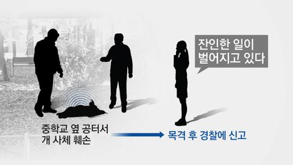’개소주’ 만들려 죽은 개 훼손한 노인들 / YTN