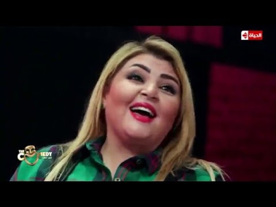 The Comedy - النجمة الرائعة الكوميدية "مها أحمد" تفاجىء المتسابقين أثناء التمارين