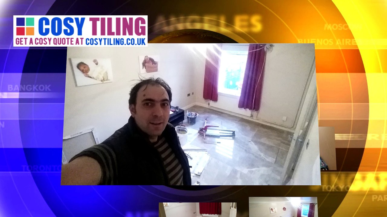 Cosy Tiling Services in Newport.