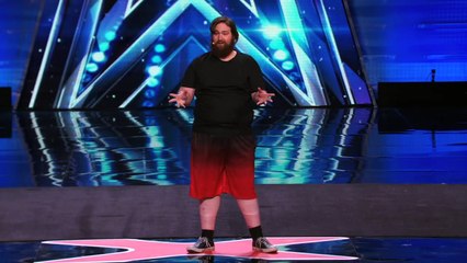 The Human Tackboard - Pain Junkie Belly Flops on Thumb Tacks - America's Got Talent 2015-XZeiyR30rIg