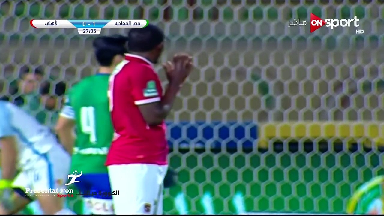 ملخص وأهداف مباراة مصر المقاصة 3 - 2 الأهلي - الجولة الثانية الدوري المصري 2017-2018