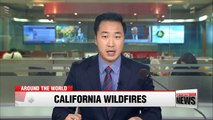 California wildfires rage on
