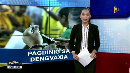 Pagdinig ng Senado kaugnay sa Dengvaxia, sisimulang ngayong araw