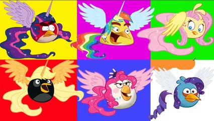 Angry Birds Transform Compilations - Angry Birds Transform into Pokemon MLP Ben Holly-RtDGiwK9bI8