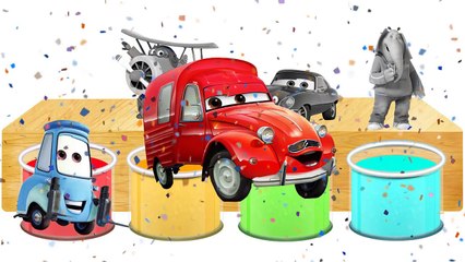 Colors Shower Disney Cars Super Wings Song Movie Meena Bathing Fun to Learn Colors For Kids-E8xIv1h_E6E