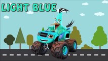 Learn Colors with Angry Birds Movie Chuck & Blaze Monster Machines Learn Colors with Trucks-2tkZQvyaWu4