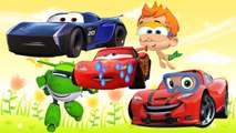 Wrong Eyes Disney Cars 3 Jackson Storm McQueen Super Wing Bubble Guppies to Learn Colors For Kids-JtoUy4hRm2A