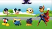 Wrong Heads Mickey Mouse Paw Patrol Despicable me Minion Super Man For Learn Colors-ngwLq-Z33V8