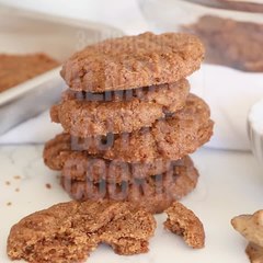 3-Ingredient Almond Butter Cookies