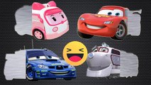 Wrong Slots and Wrong Part Disney Cars Robocar Poli Chuggington to Learn Colors For Kids-VNe512bkqb8