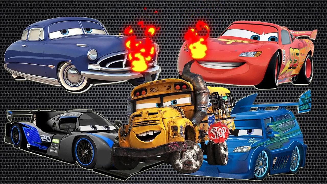 Wrong Slots and Wrong Parts Disney Cars 2 Cars 3 Characters McQueen Jackson Storm Kids Learn Colors-J1N4_QS5gnY