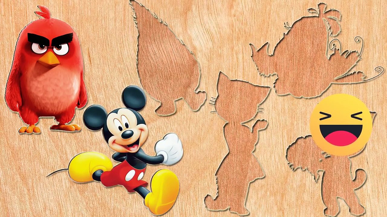 Wrong Slots Angry Birds Movie Trolls Movie Mickey Mouse Talking Tom Angela for Kids-viGb1L7hSWw