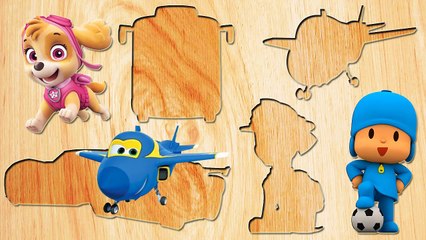 Wrong Slots Cars 3 Pocoyo Paw Patrol Tayo Super Wings For Learn Colors-6ptDzM1-mXY