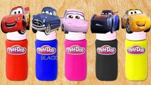 Wrong Slots Play Doh Bottle Disney Cars 3 Finger Family to Learn Colors for Kids-mzqakwfT-lk