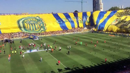 Arjantin'de derbide çılgın koreografi!