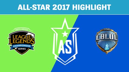 Highlight: Siêu Sao Bắc Mỹ (NA LCS) vs Siêu Sao Brazil (CBLOL) - All-Star 2017 Highlight