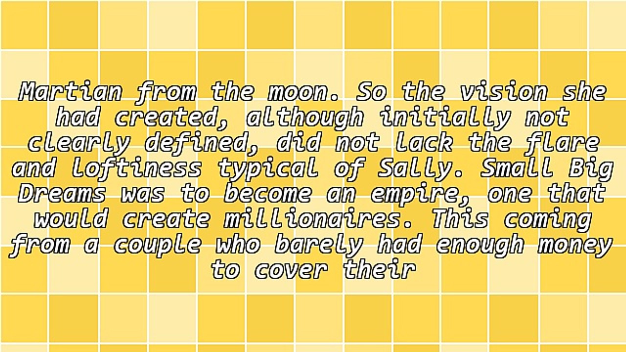 Meet Sally And Jeff And Their Grandiose Idea To Start A Business On A Shoestring