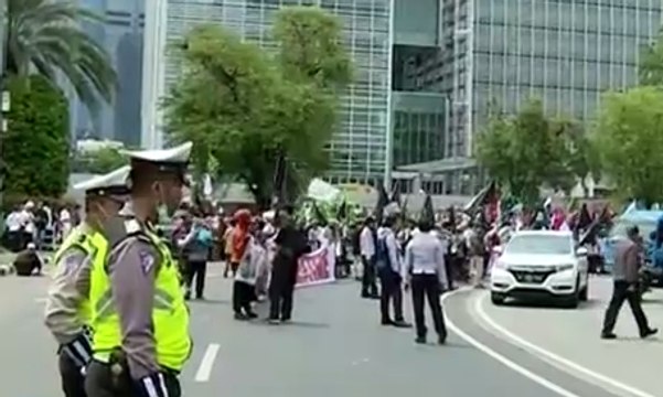 Warga Kembali Demo di Depan Kedubes AS soal Jerusalem