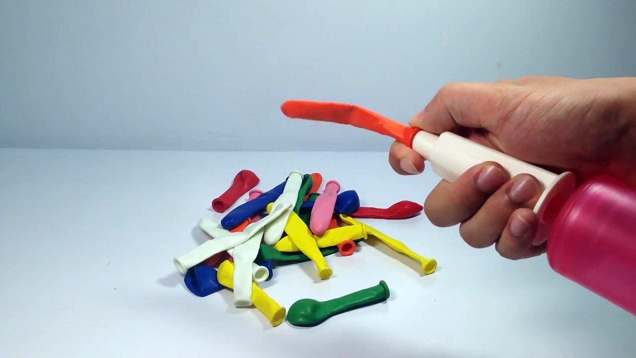 Learn Color With Balloons - The Balloons Blowing Up And Deflating Show Part  2-oay7dHatuMU
