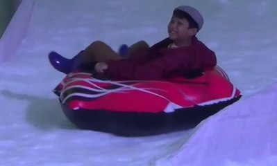 Brrr.... Sensasi Menikmati Salju di Kota Malang