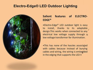 Electro-Edge® LED Outdoor Lighting.