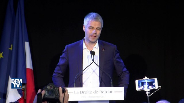 La droite est de retour selon Wauquiez, élu à la tête des Républicains