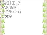 Lenovo ideapad 100 3962 cm 156 Zoll HD Glare Notebook Intel Core i35005U 2GHz 4GB RAM