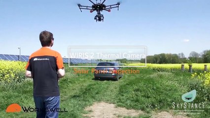 Workswell WIRIS and DJI M600 Pro - Solar Panel Inspection - SkyStance